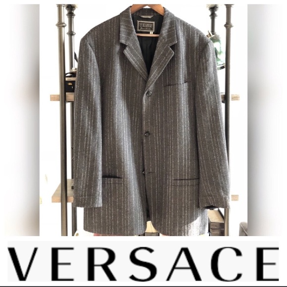 VERSACE Gianni Versace Coat - Tailored - Soft Wool